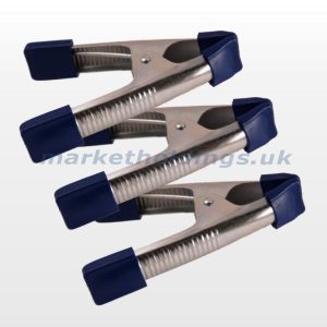 Blue Sleeved Clamps